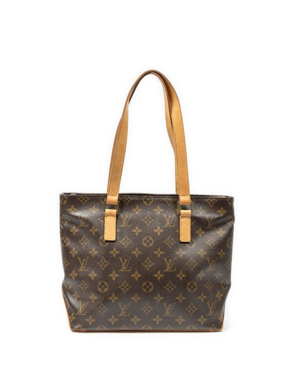 Louis Vuitton Cabas Piano Brown Monogram Canvas Tote